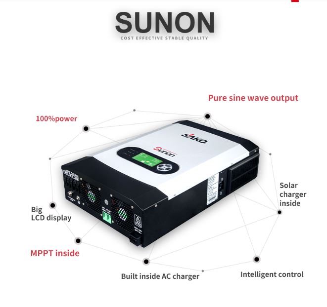 SAKO 3KW 4 - Inverter hybrid SAKO Sunon 3KW