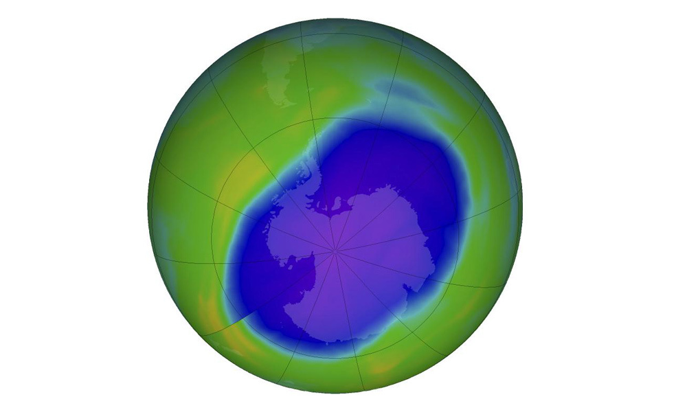 Lỗ thủng tầng ozone rộng 26,4 triệu km2 trên châu Nam Cực
