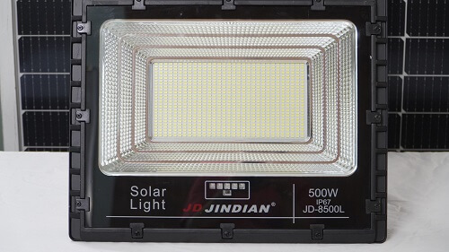 den jd 8500L 500W - Đèn năng lượng mặt trời 500W JINDIAN JD-8500L