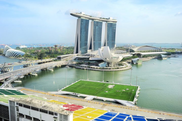 Sân vận động The Float, Vịnh Marina, Singapore