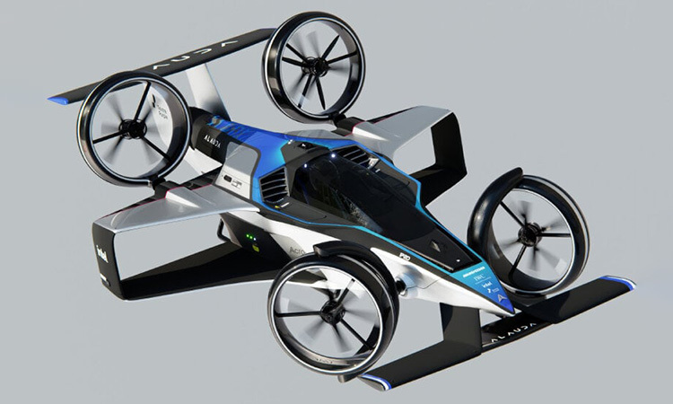 Alauda Aeronautics hé lộ thiết kế của xe đua bay Airspeeder Mk4