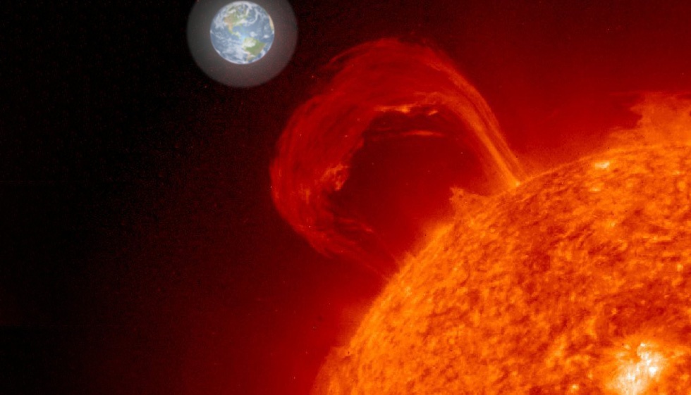 Xoáy plasma chưa từng thấy quay quanh cực bắc của Mặt Trời