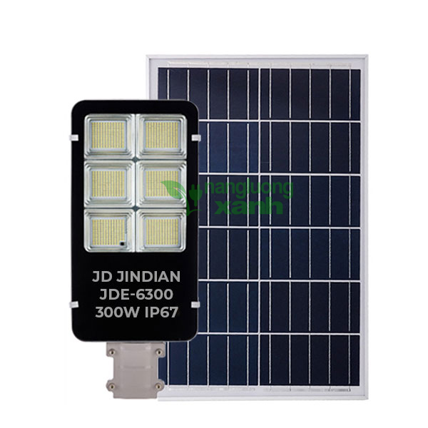 Các ưu điểm của sản phẩm đèn đường Năng lượng Mặt trời JINDIAN JDE-6300 300W