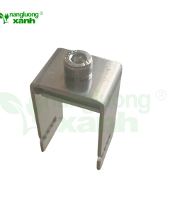 Kẹp U dưới pin năng lượng mặt trời U33 INOX 430 siêu bền