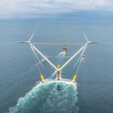 Giàn turbine gió kép mạnh nhất thế giới ra khơi