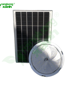 Đèn Năng lượng mặt trời ốp trần NLX4267- size 42mm - Chip Led 5054 - Pin Mono 55W 6V