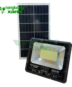 Đèn pha năng lượng mặt trời 200W - CHIP LED 5054 - TẤM PIN MONO