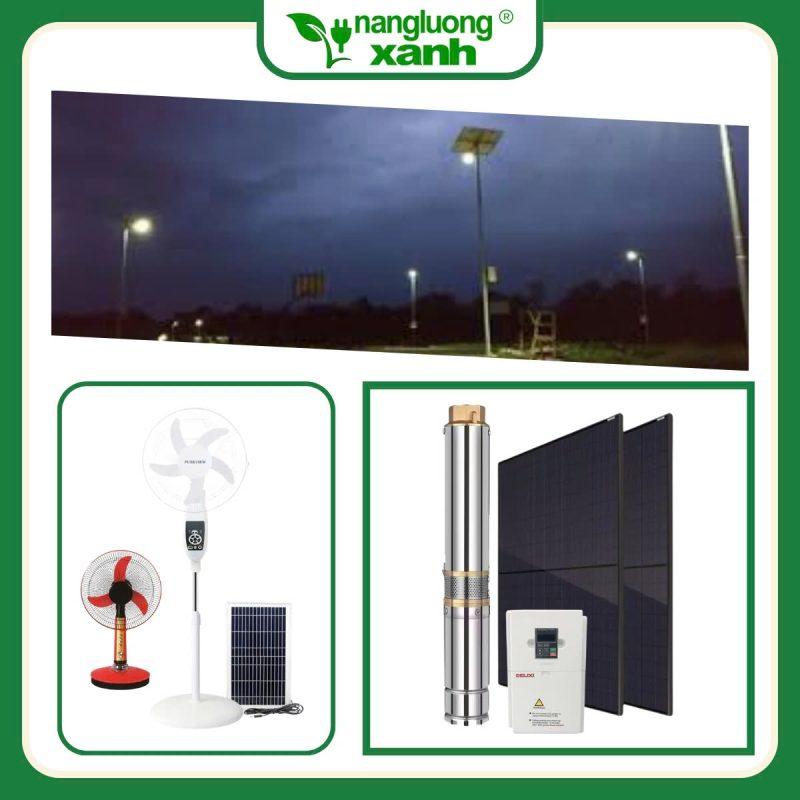 Năng lượng xanh – Điện mặt trời, điện gió