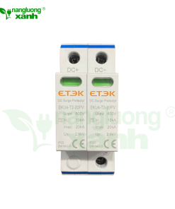 Chống Sét DC ETEK EKU4-T2-20PV 600V – Bảo Vệ Inverter Điện Mặt Trời
