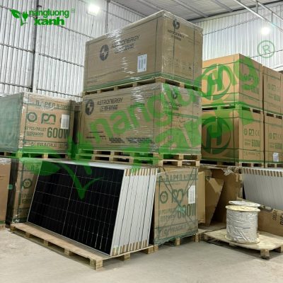 Tấm pin năng lượng mặt trời RAPID 600W N-Type Double Glass - Năng lượng xanh