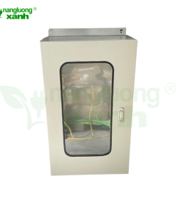 Tủ điện sắt 450x750x250mm, khóa bấm , mặt mica